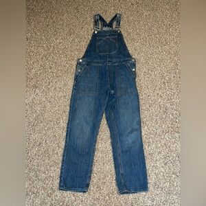 GAP women’s Blue Denim Overalls size M